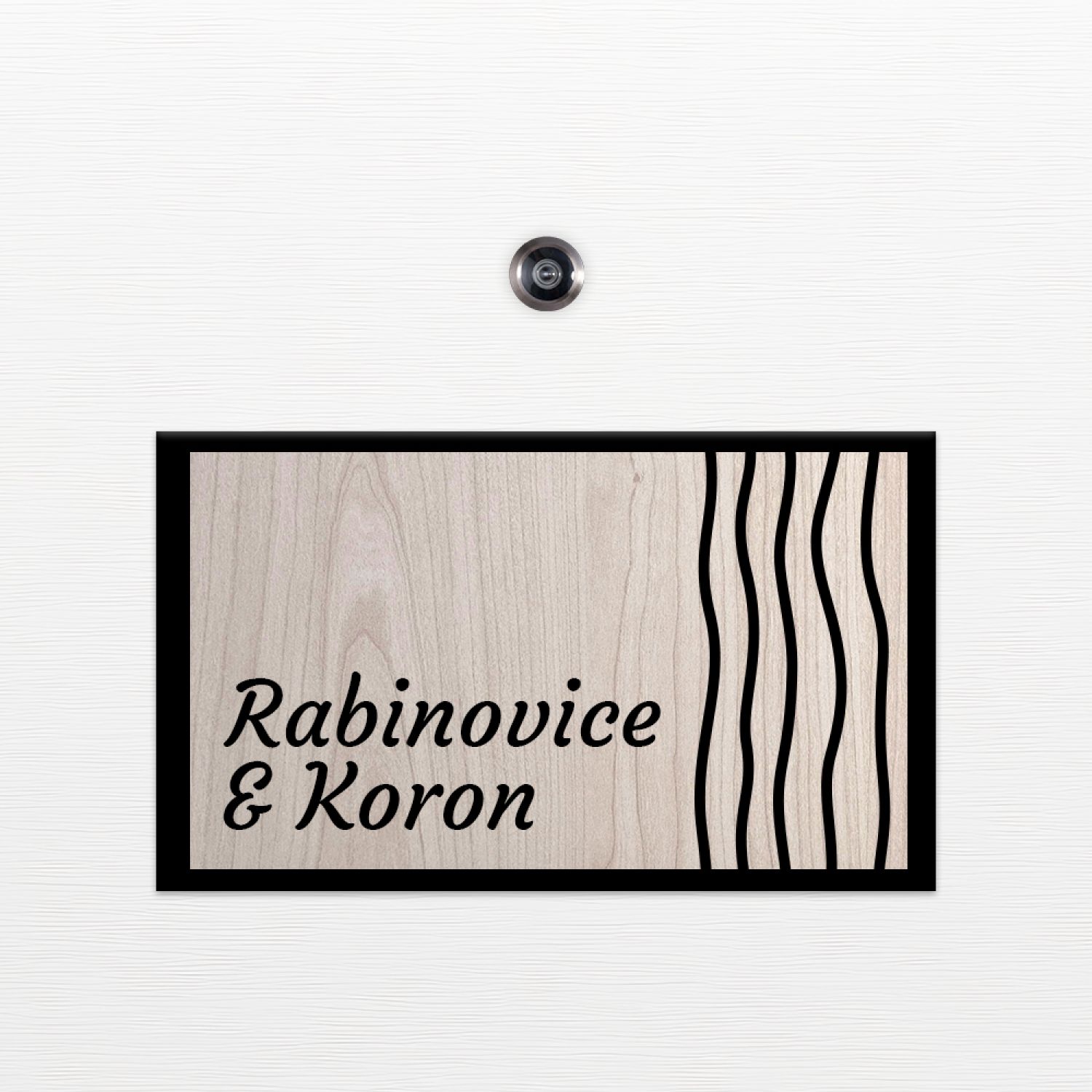 שלט כניסה לדלת בית - ZE-1018