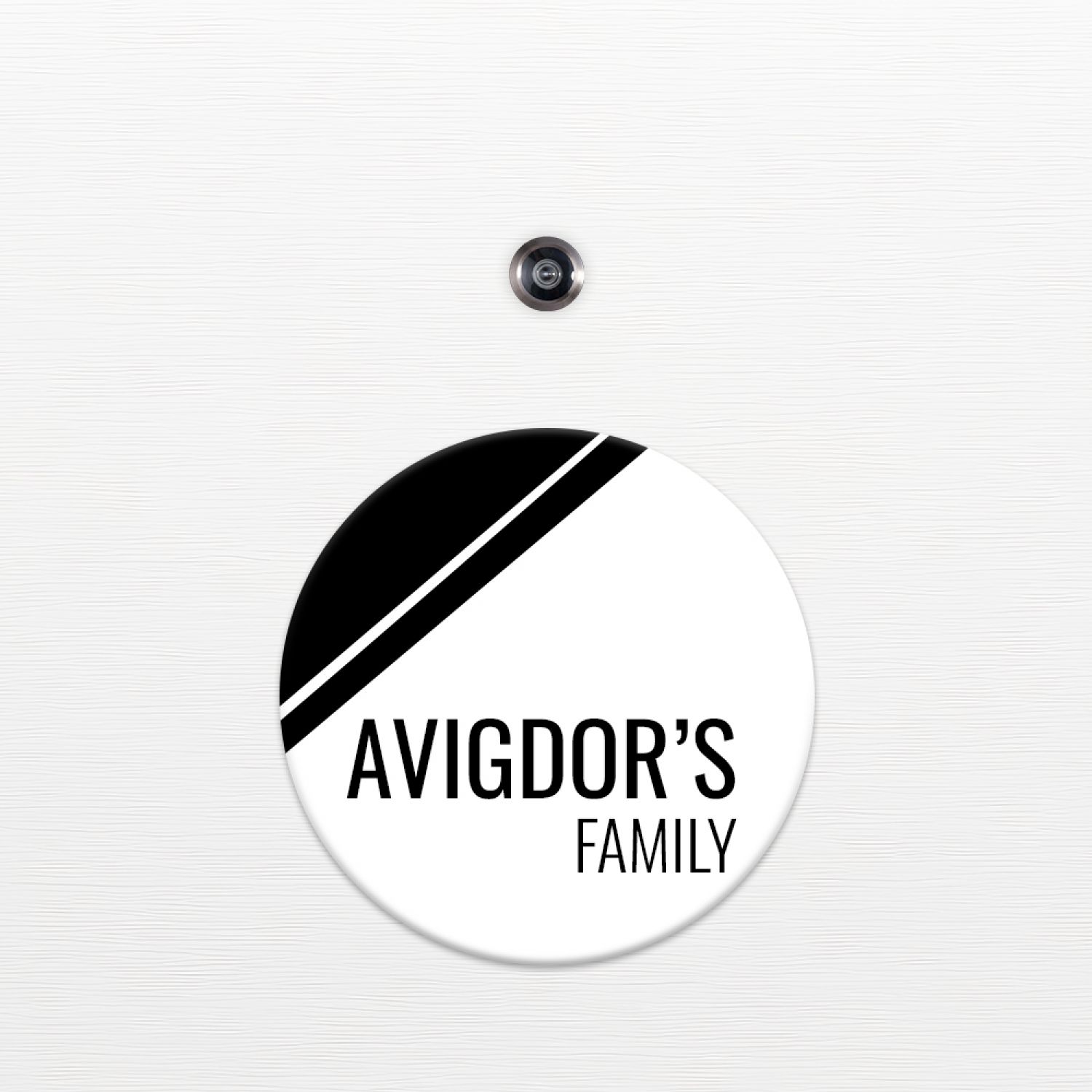 שלט כניסה לדלת בית - ZE-1051