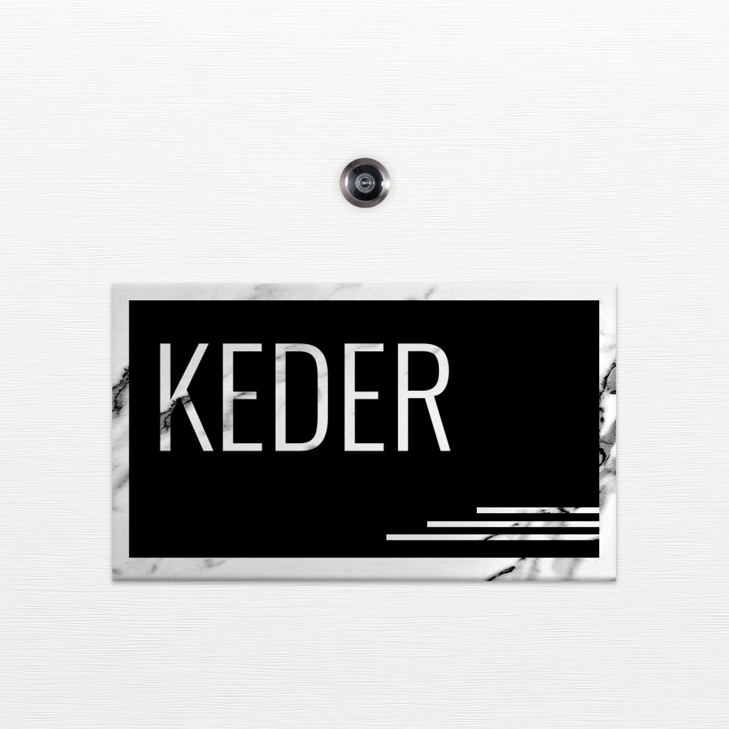 שלט כניסה לדלת בית - ZE-1077